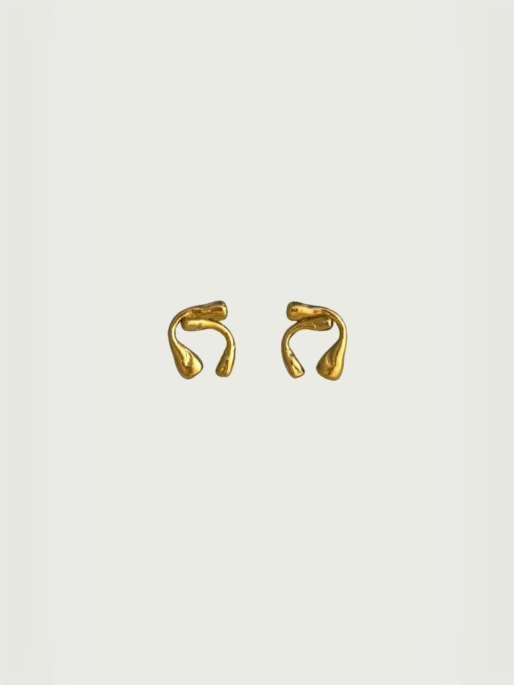 Gold Hug Earrings