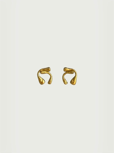 Gold Hug Earrings