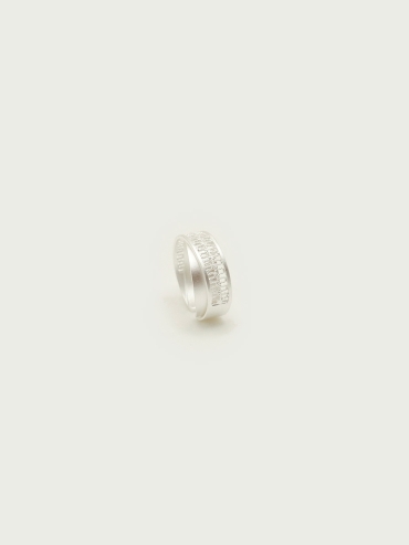 Filigree cross ring