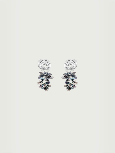 Twin Cave Earrings