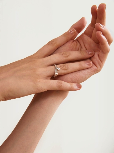 Mud Diamond Ring