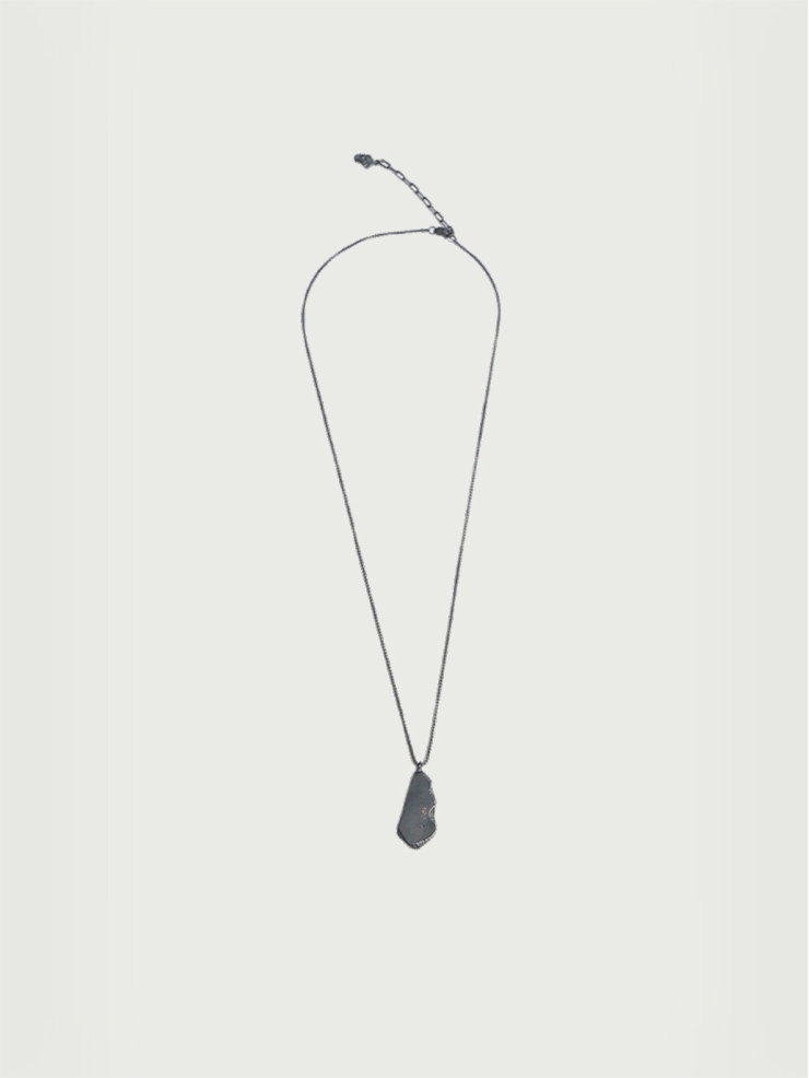 [FINAL SALE] Violet ceramic beading necklace