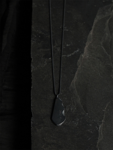[FINAL SALE] Violet ceramic beading necklace