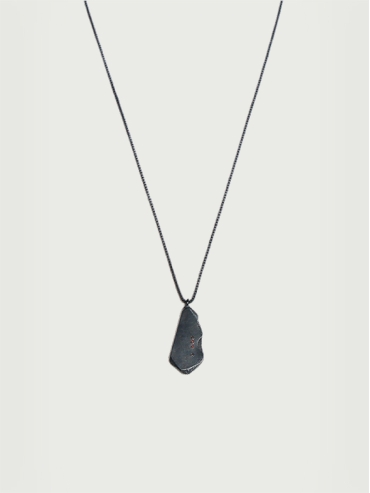 [FINAL SALE] Violet ceramic beading necklace