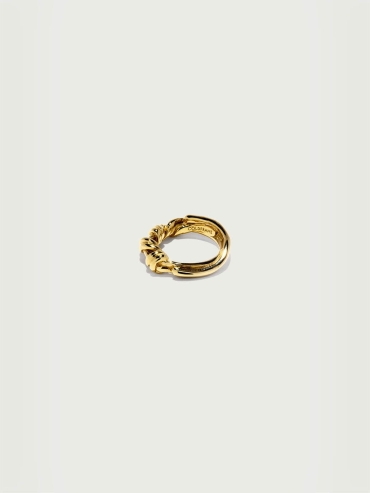 Gordian knot ring