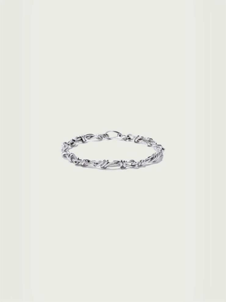 Gordian knot chain bracelet
