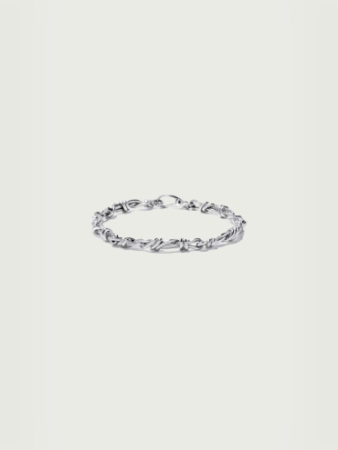 Gordian knot chain bracelet