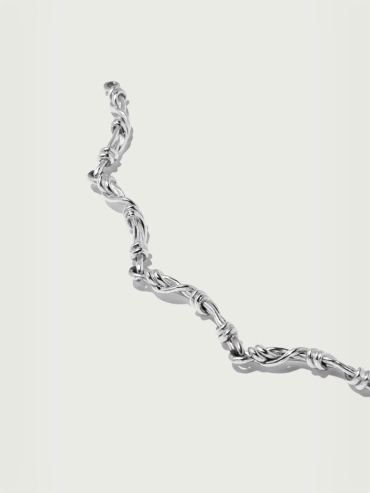 Gordian knot chain bracelet