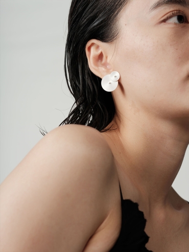 Double wutuo earrings