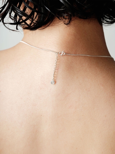 Double wutuo pendant necklace