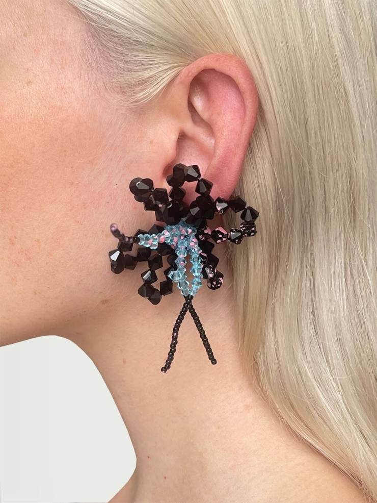 LILIUM NIGERA Earrings-  Pair