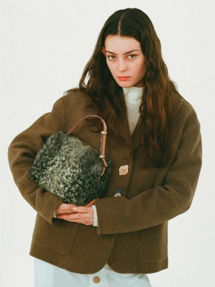 Grey Medecine Bag