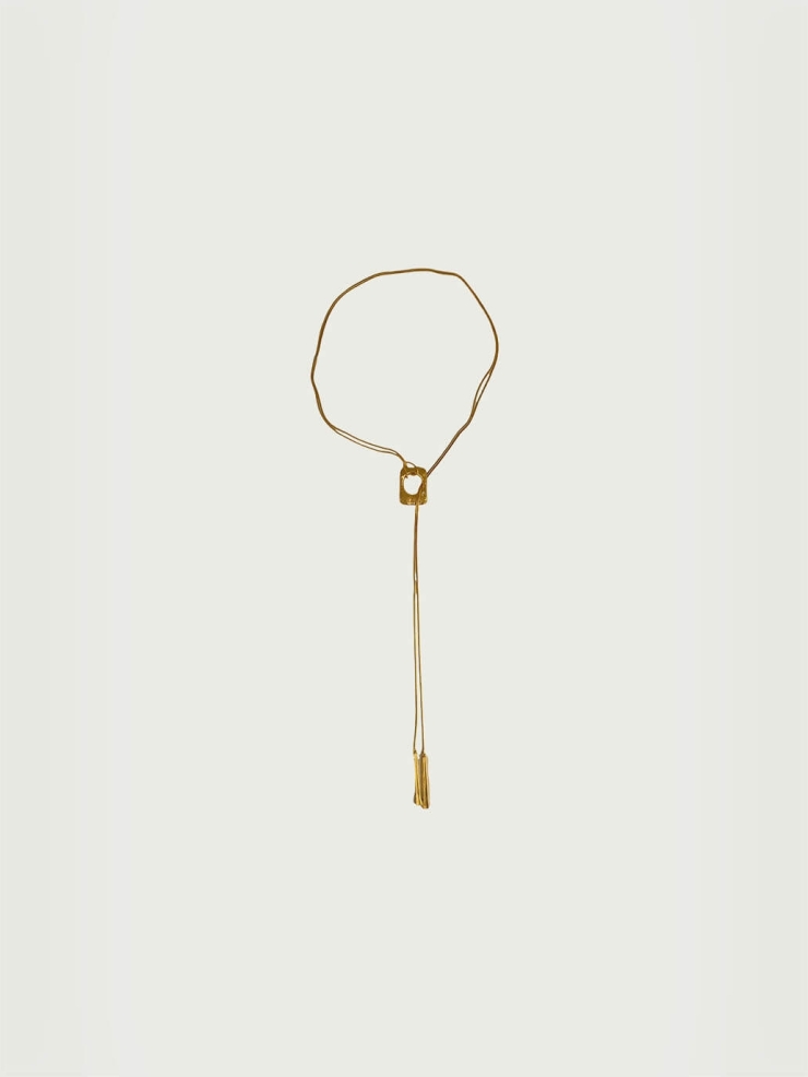 Gold Sky Mirror Necklace