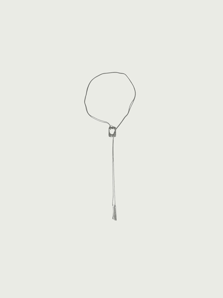 Sky mirror necklace