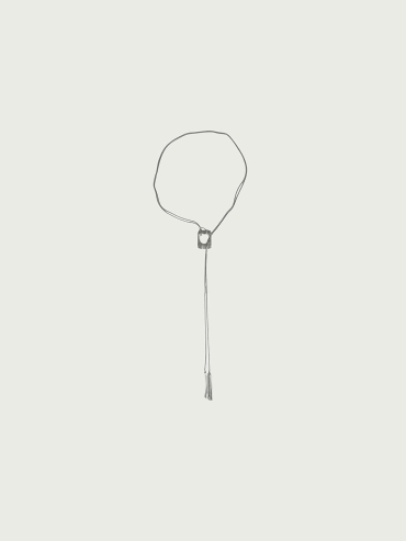 Sky mirror necklace