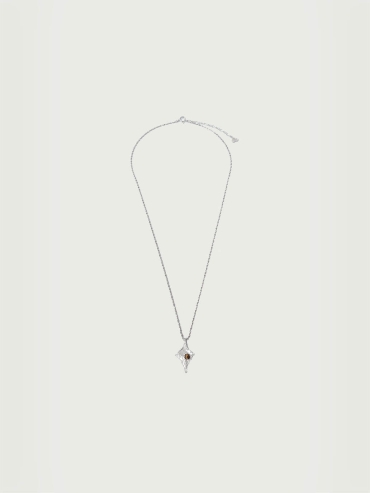 Burnished Silver Nan Hong Fang Ling Necklace