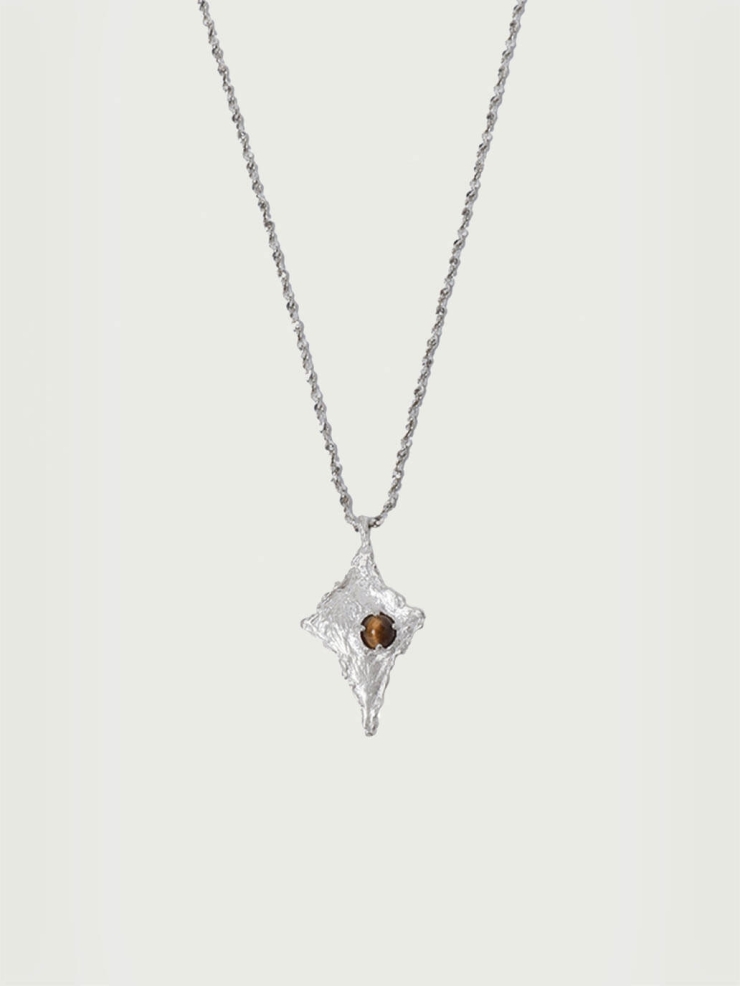 Burnished Silver Nan Hong Fang Ling Necklace