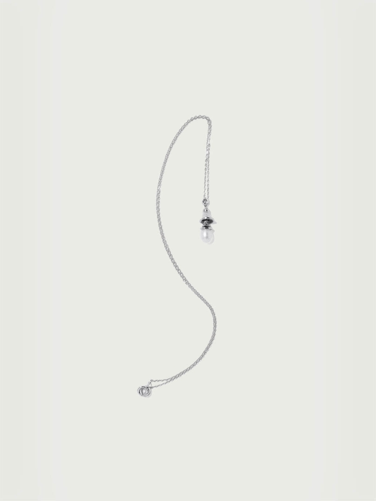 Pearl bell necklace