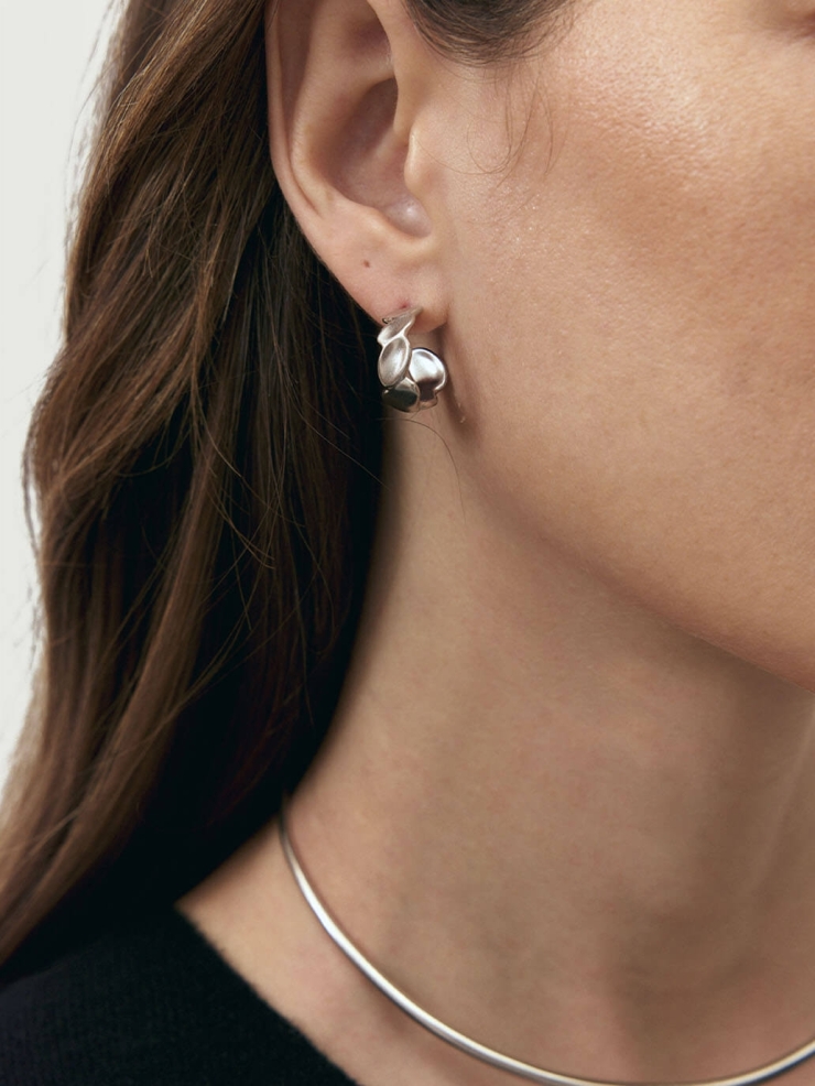 Silver Small Hallmarked Earrings