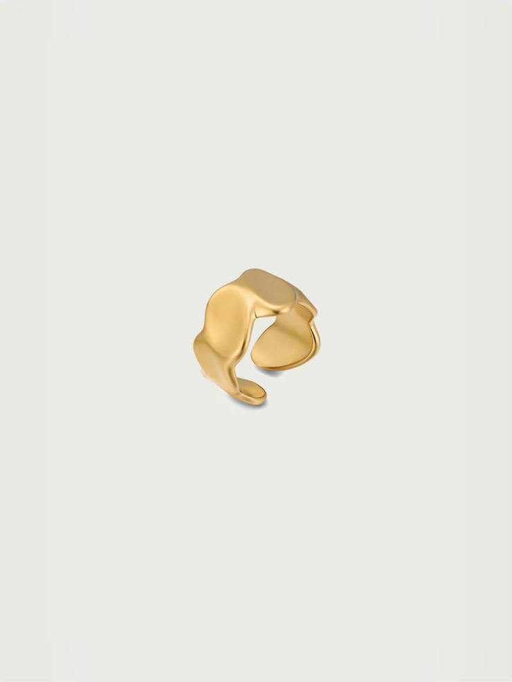 Gold Large Hallmarked Ring