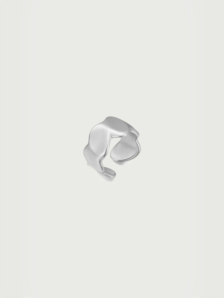 Silver Large Hallmarked Ring