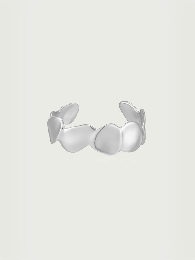 Silver Hallmark Narrow Bracelet