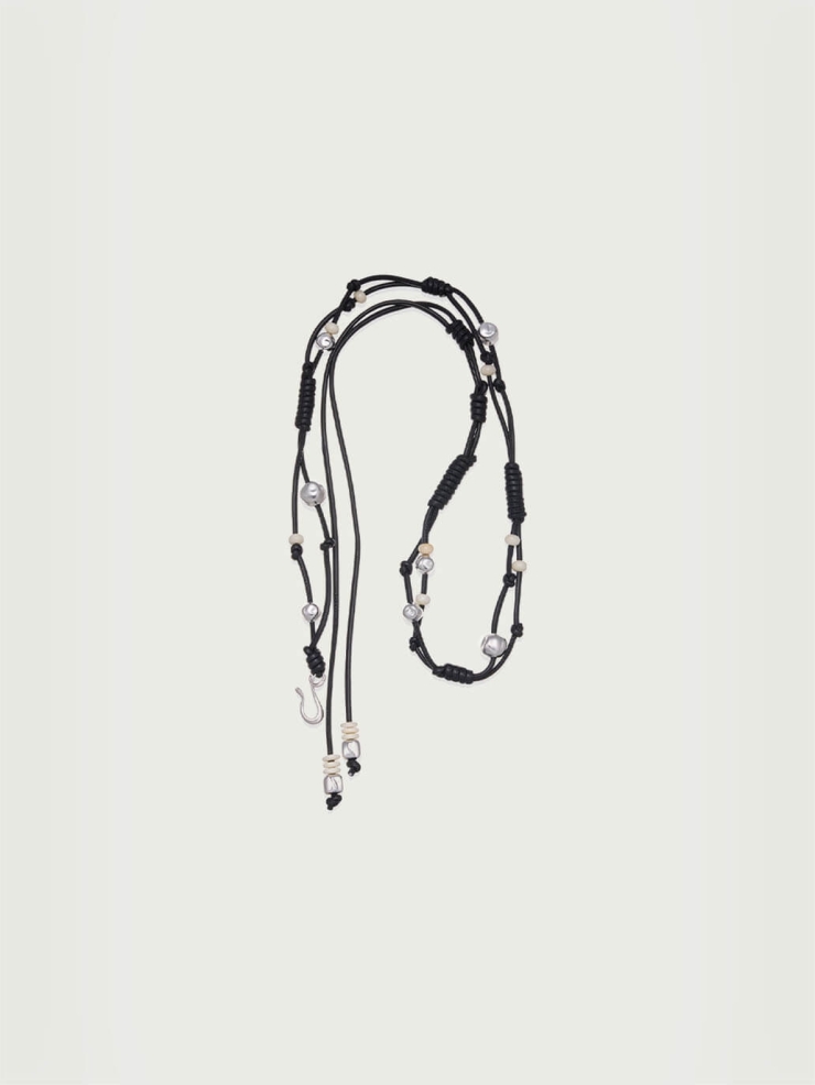 Silver Drum Jump Leather Belt