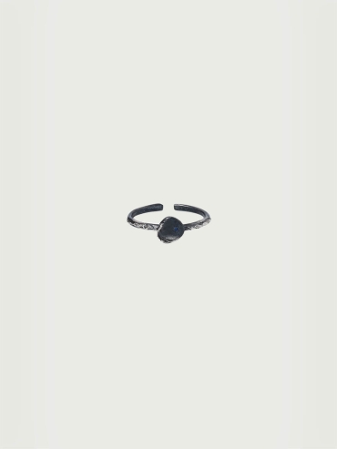 Black Star Dot Ring