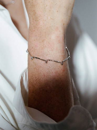 Silver Halo Bracelet