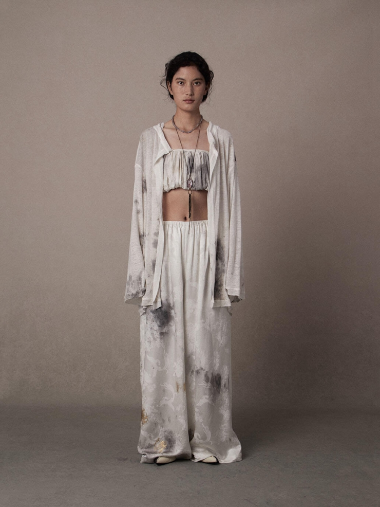 White Linen Ge Ware Shirt