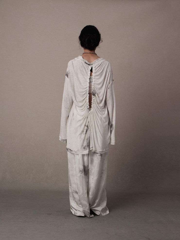 White Linen Ge Ware Shirt