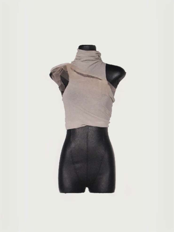 Green Ru Ware Cropped Top