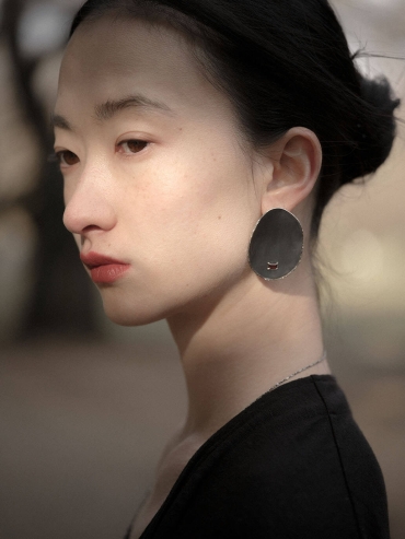 Black Corelight Earrings