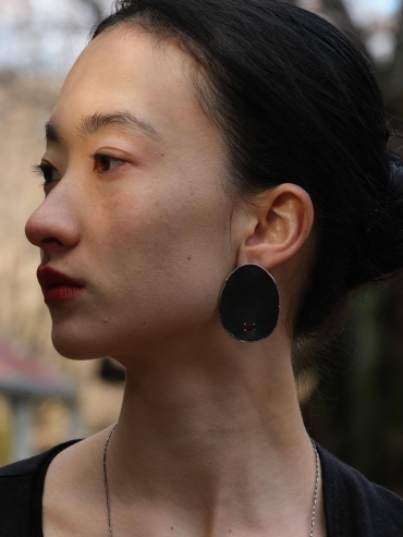 Black Corelight Earrings