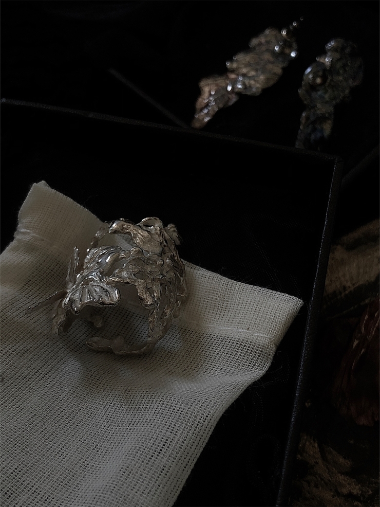 Silver Rimu Ring