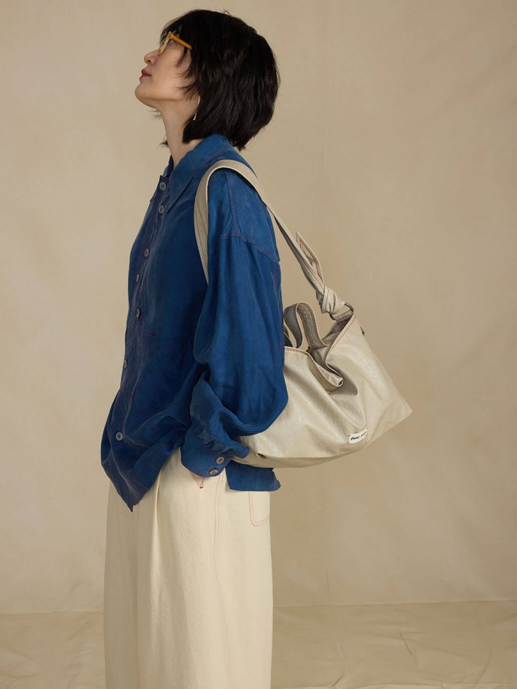 White Mini Box Bag