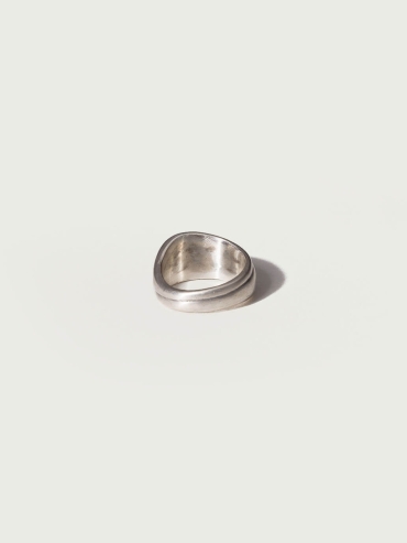 Silver Intertwined Band Ring