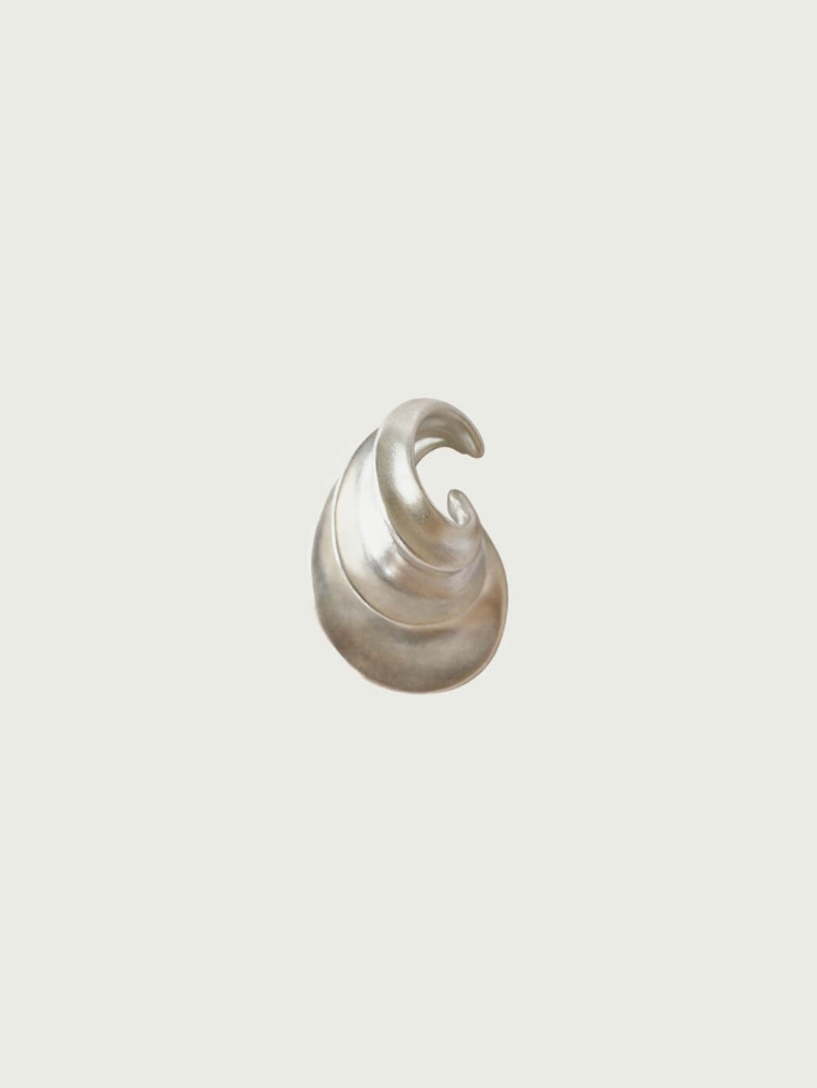 Silver Vortex Earring-Single