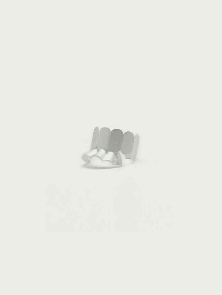 Silver Miao Dancing Skirt Ring