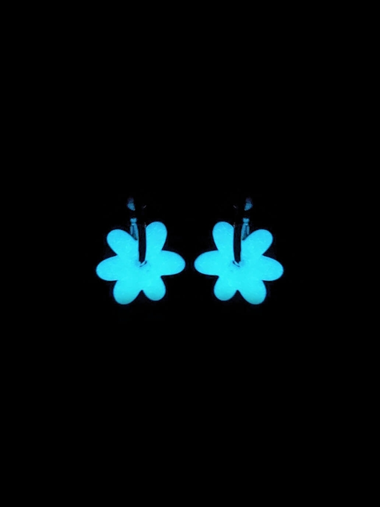 Luminous Flower Earrings