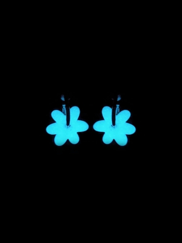 Luminous Flower Earrings