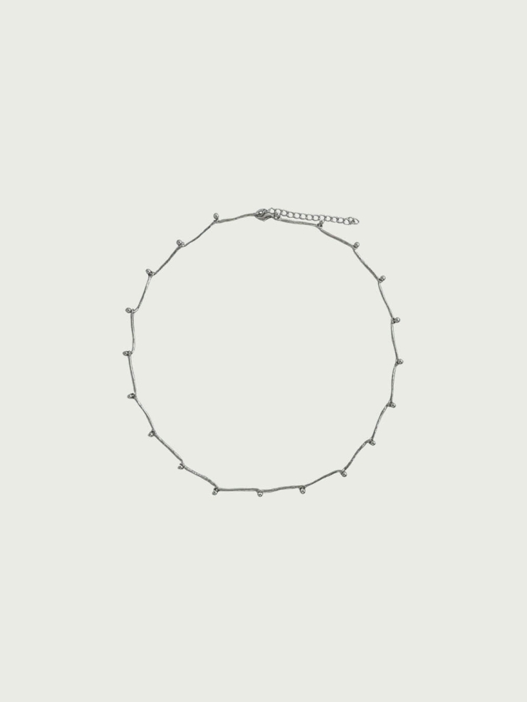 Silver Halo Necklace