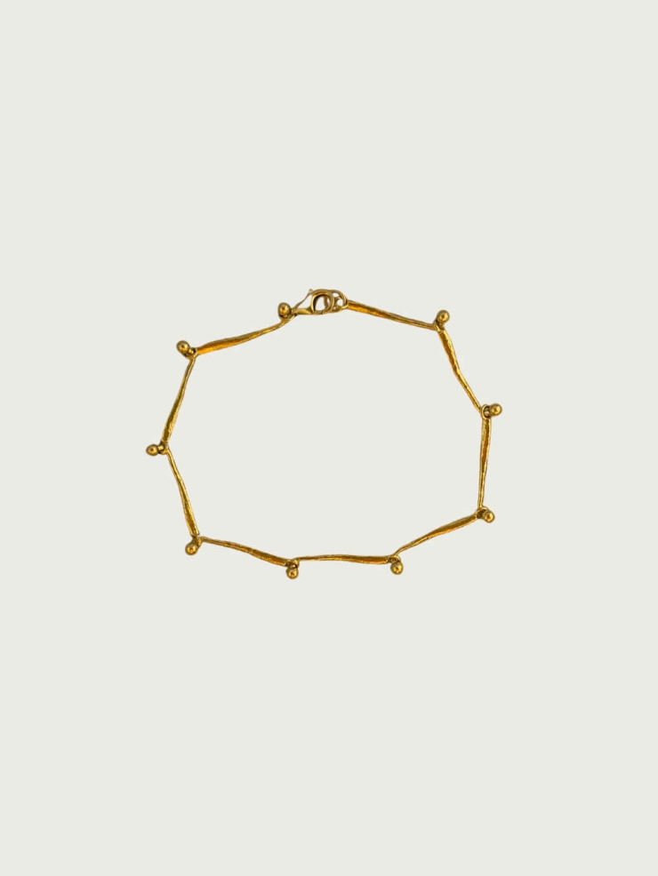 Gold Halo Bracelet