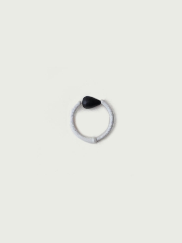 Enchanted Seeds, Ebony and  Sterling Silver Ring