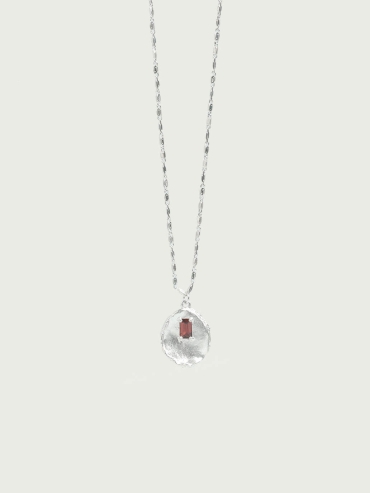 Silver Corelight Long Necklace