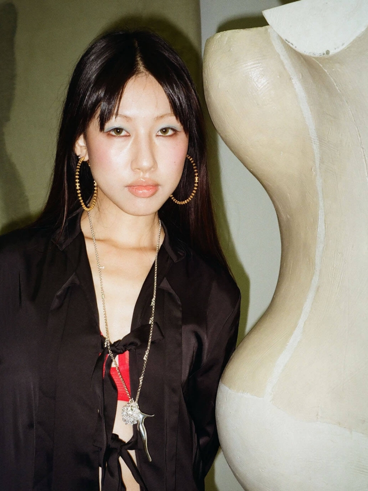 Gold Full Hoop Earrings- Large