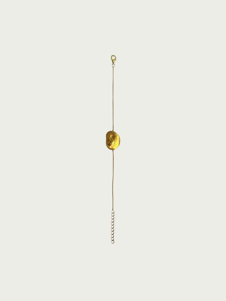 Gold Bean Bracelet