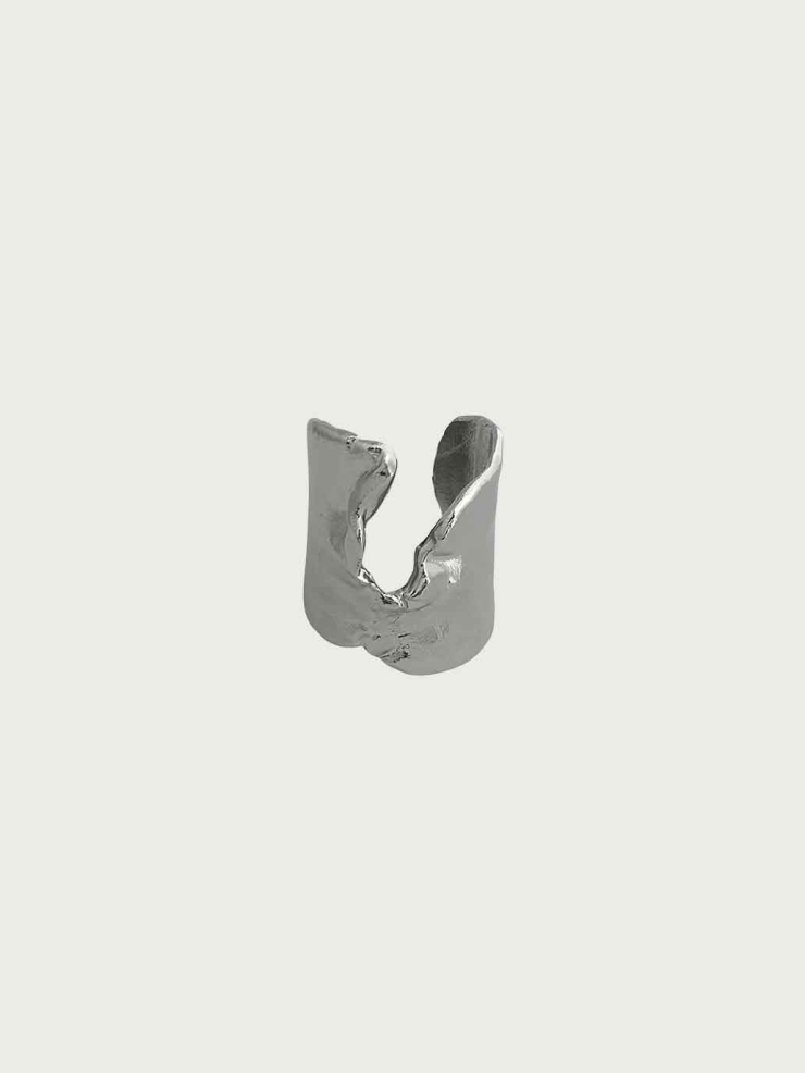 Silver Bark Ring