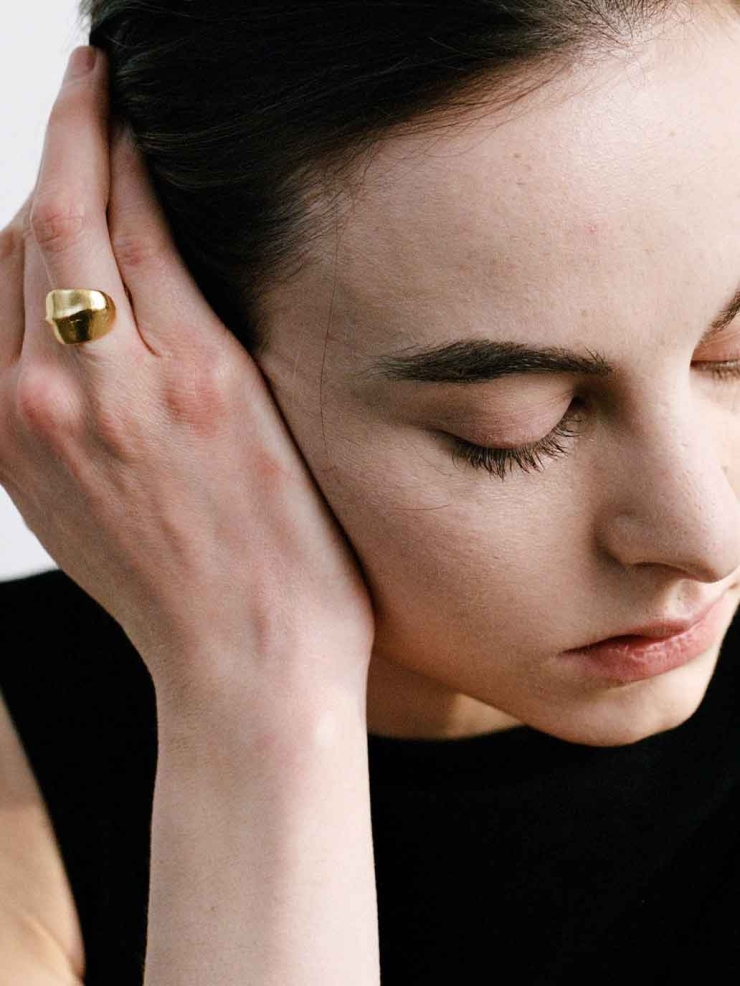 Gold Vein Ring