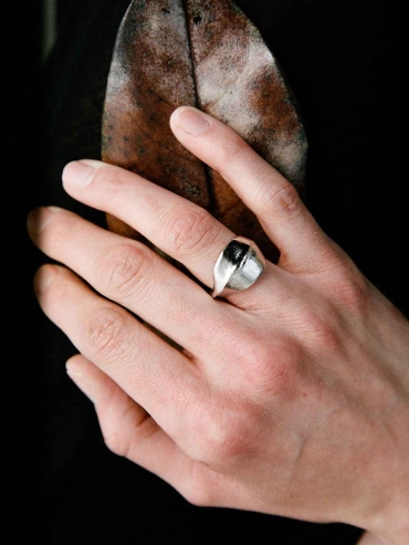 Silver Vein Ring